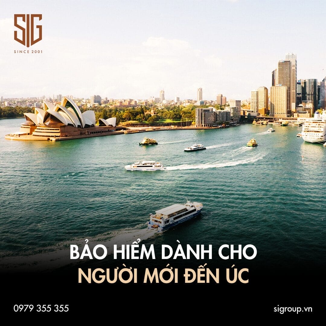 Bảo hiểm dành cho người mới đến Úc