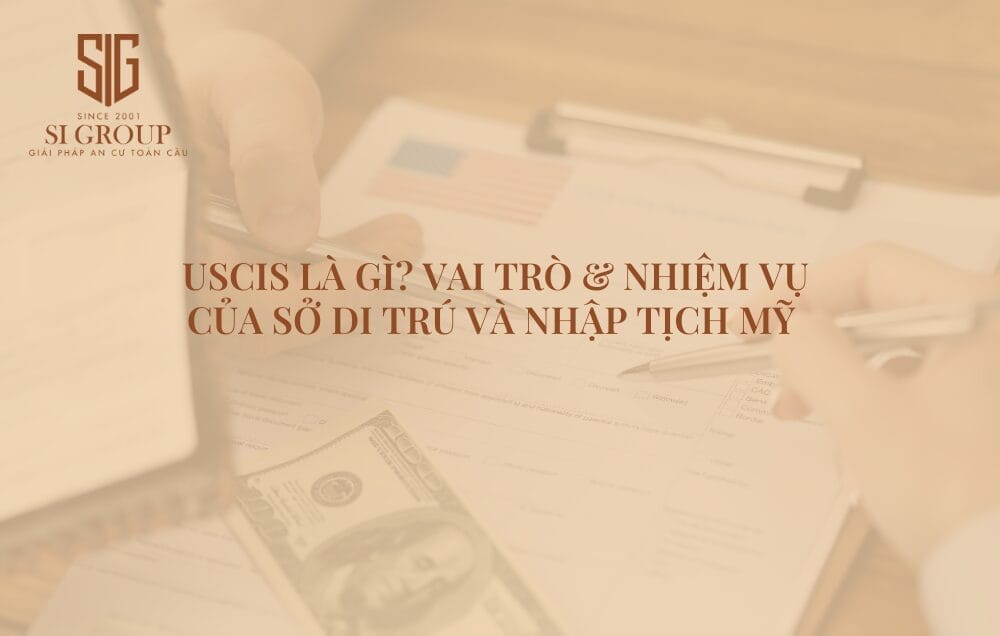 USCIS là Sở Di trú và Nhập tịch Mỹ