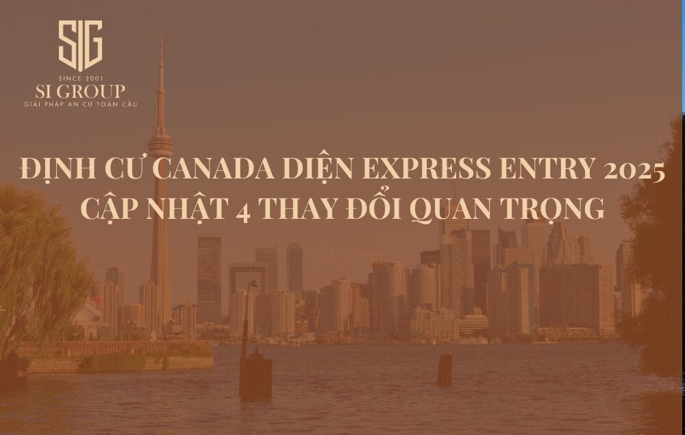 Những thay đổi về chính sách định cư Canada diện Express Entry 2025